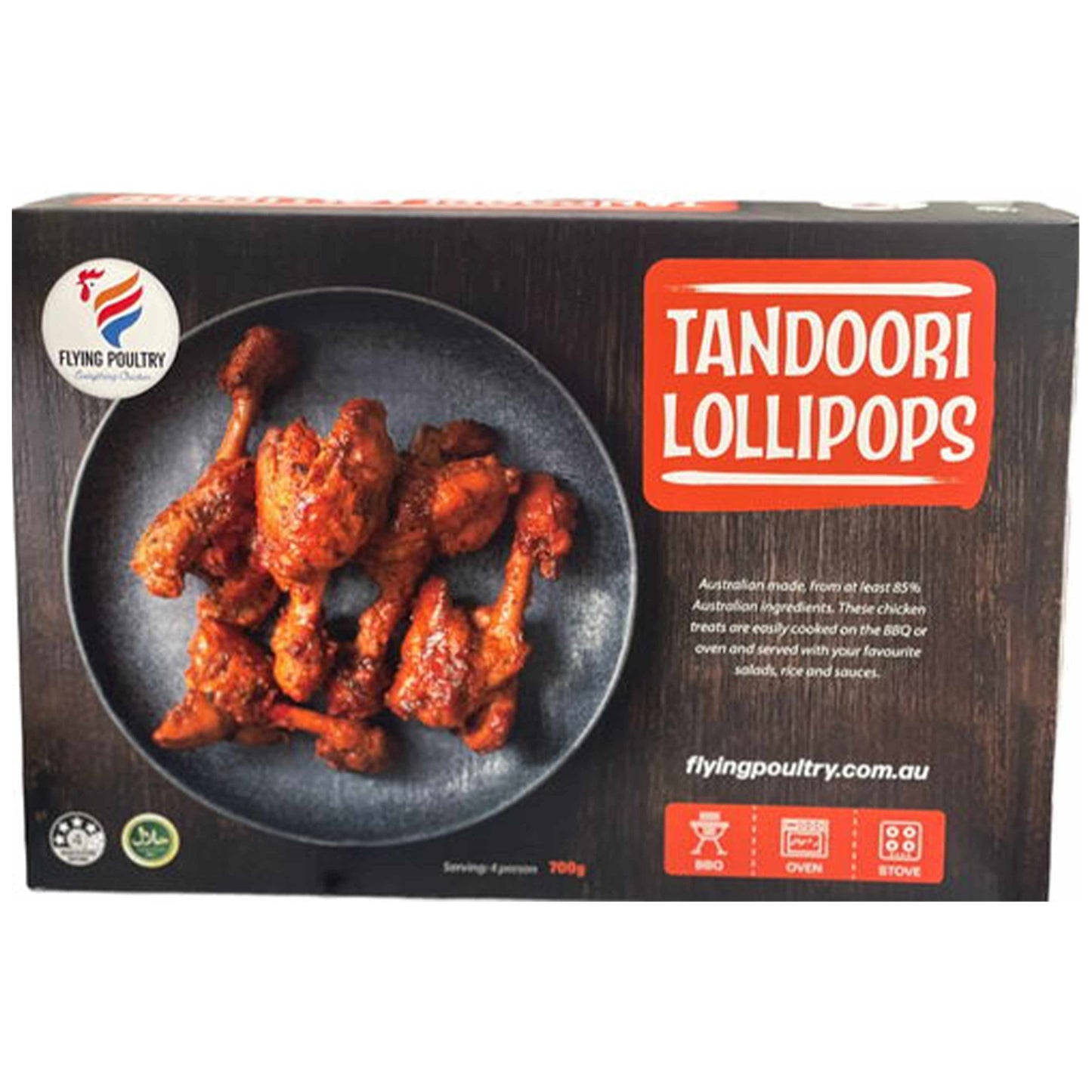 TANDOORI MARINATED LOLLIPOP (3 Trays Pack)