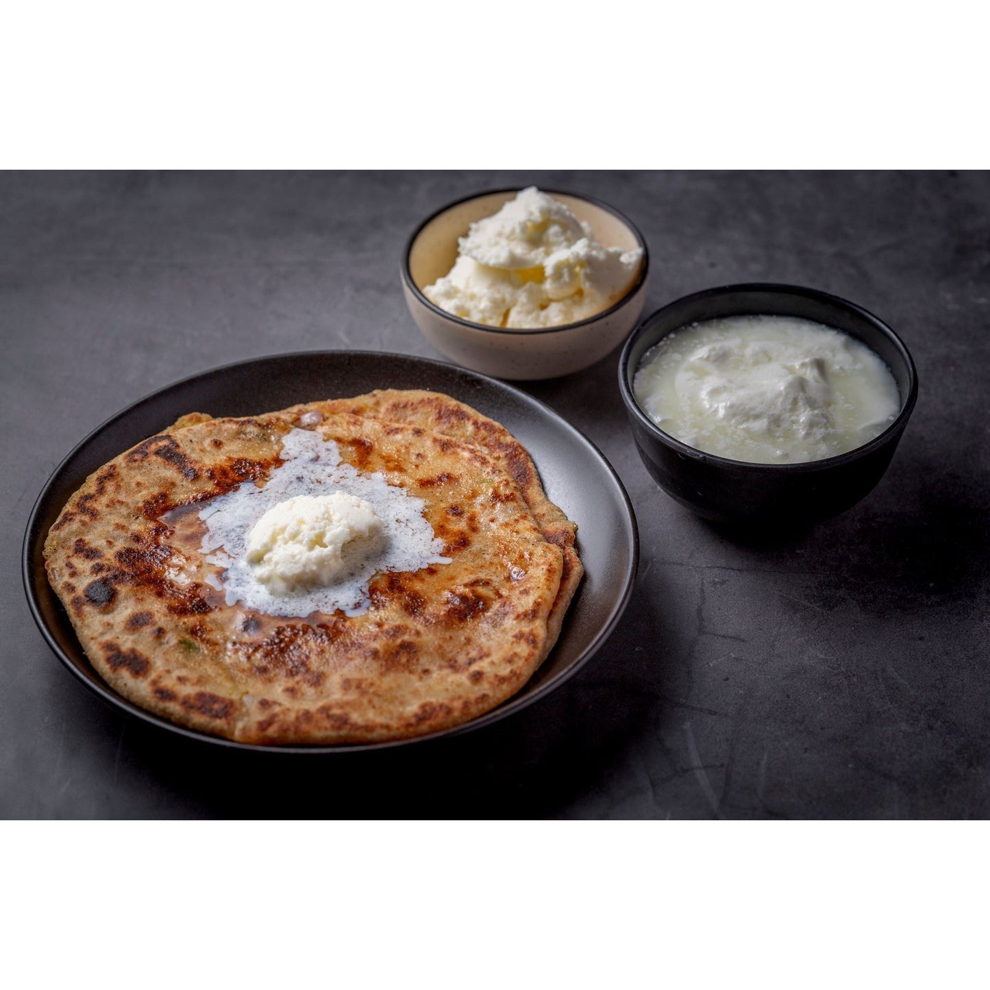 AALO PRANTHA (SMASHED POTATO FLATBREAD/POCKET)